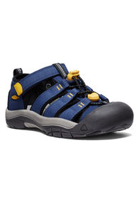 KEEN Kids' Newport H2 II Sandals, Naval Academy/Keen Yellow, hi-res