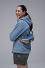 Macpac Women's Heritage Windproof Fleece Jacket, Windward Blue, hi-res