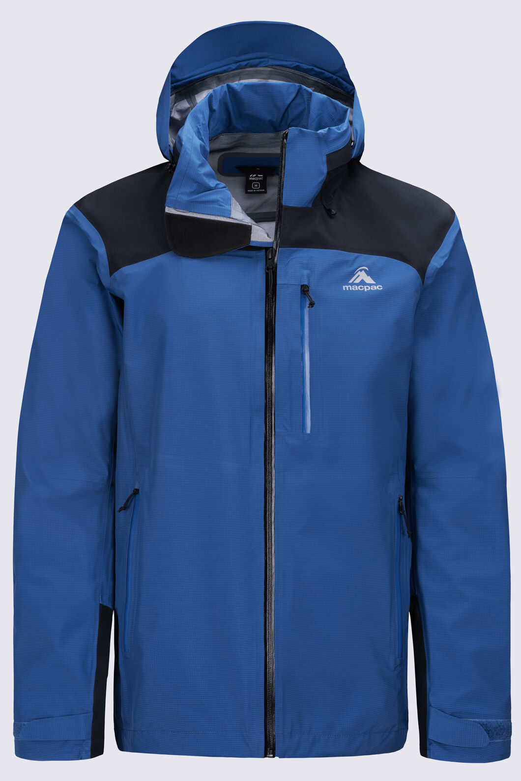 Macpac Men's Traverse Rain Jacket, Set Sail/Black, hi-res
