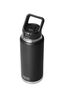 YETI&reg; Rambler&reg; Straw Bottle &mdash; 36 oz, Black, hi-res