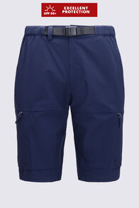 Macpac Men's Mountain Cargo Shorts, Baritone Blue, hi-res