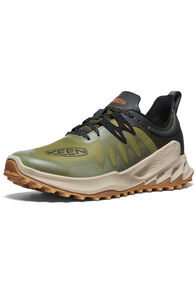 Keen Men's Zionic Speed Running Shoes, Dark Olive/Scarlet Ibis, hi-res