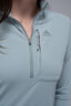 Macpac Women&rsquo;s Stash-It 1/4-Zip Top, Abyss, hi-res