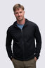 Macpac Men's Craigieburn Merino Blend 280 Hooded Jacket, Black, hi-res
