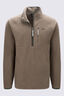 Macpac Men&rsquo;s Transit Fleece Pullover, Stone Grey, hi-res