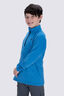Macpac Kids' Tui Fleece Pullover, Mediterranean Blue, hi-res