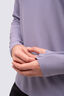 Macpac Women's Trail Long Sleeve Hooded Top, Silver Bullet, hi-res