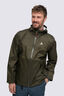 Macpac Men's Mistral Rain Jacket, Forest Night, hi-res