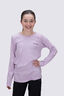Macpac Kids' Abstract Waterway Fairtrade Organic Cotton Long Sleeve T-Shirt, Fair Orchid, hi-res