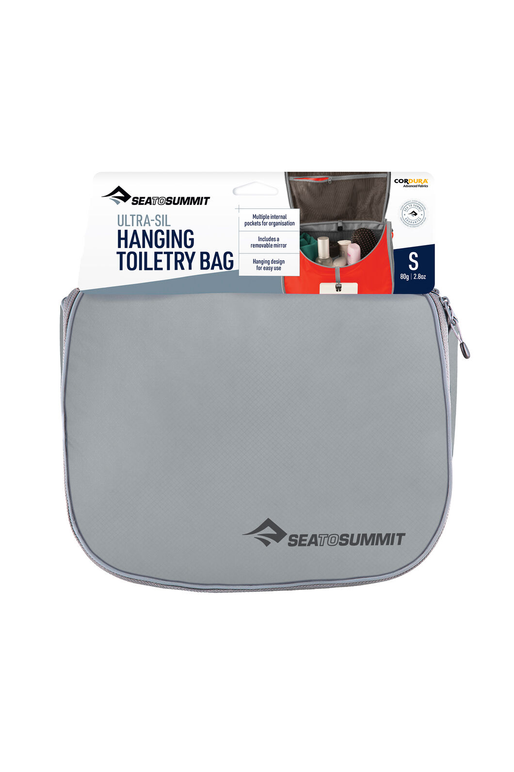 Sea to Summit Ultra-Sil Hanging Toiletry Bag Small, High Rise, hi-res