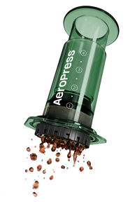 AeroPress Clear Coffee Maker, Green, hi-res