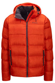 Macpac Men's Sundowner Pertex® Hooded Down Jacket, Pureed Pumpkin, hi-res
