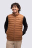 Macpac Men's Uber Light Down Vest ♺, Argan Oil, hi-res