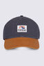 Macpac Vintage Cap, Asphalt/Autumnal, hi-res
