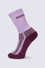Macpac Kids' Hiking Sock, Fair Orchid/Boysenberry, hi-res