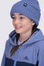 Macpac Kids' Ruru Fleece Jacket, Blue Ice/Navy Iris, hi-res