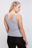 Macpac Women's 150 Merino Singlet, Light Grey Marle, hi-res