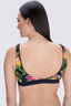 Macpac Women's Reversible Bikini Bralette, Black/Tahitian Dream, hi-res