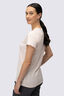Macpac Women's Cass Short Sleeve T-Shirt, Mauve Chalk Marle, hi-res