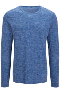 Macpac Men's Limitless Long Sleeve T-Shirt, Classic Blue, hi-res