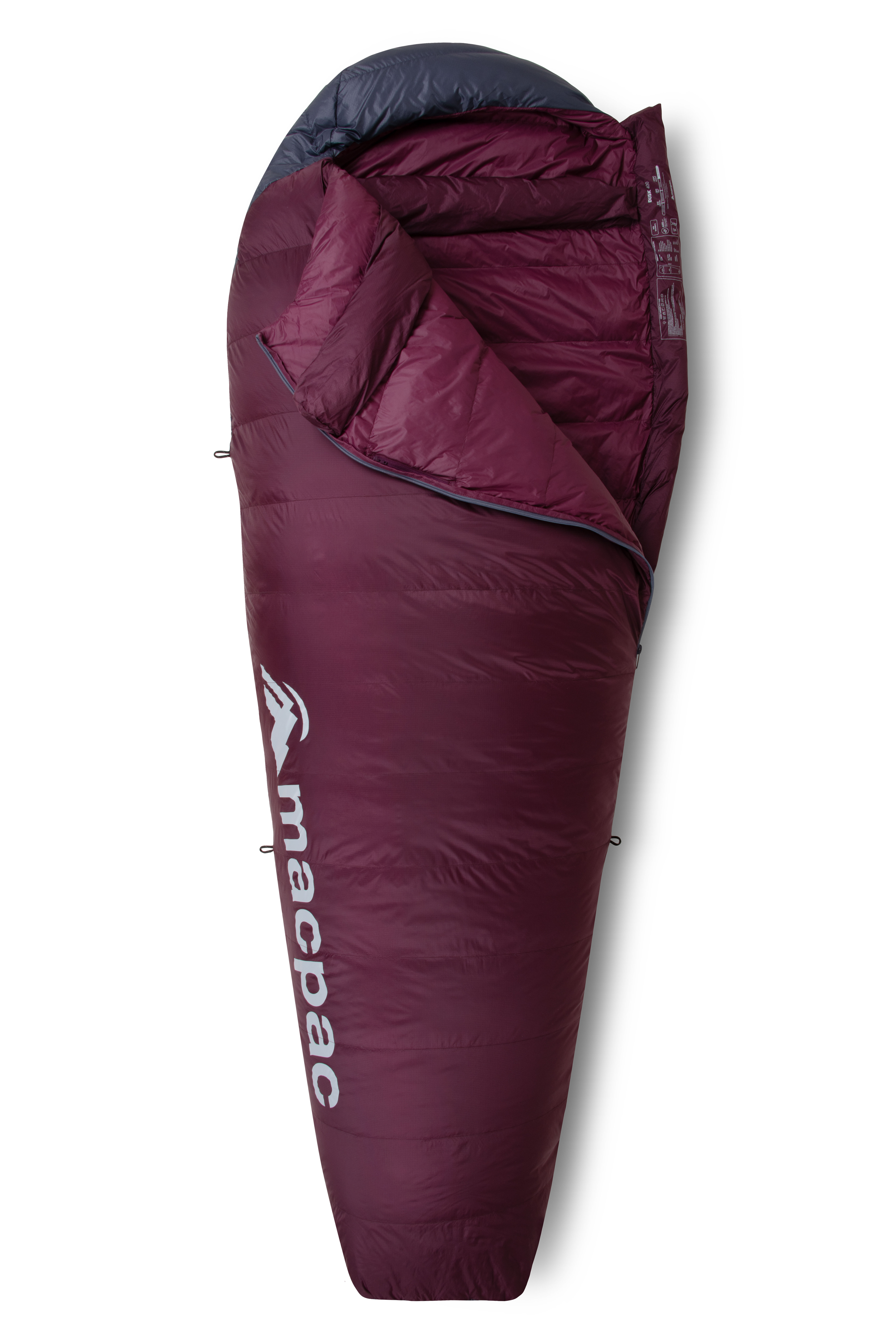 Macpac マックパック　寝袋　Dusk 400 女性用 Macpac Women's Dusk 400 Down Sleeping Bag (3°C) | Macpac
