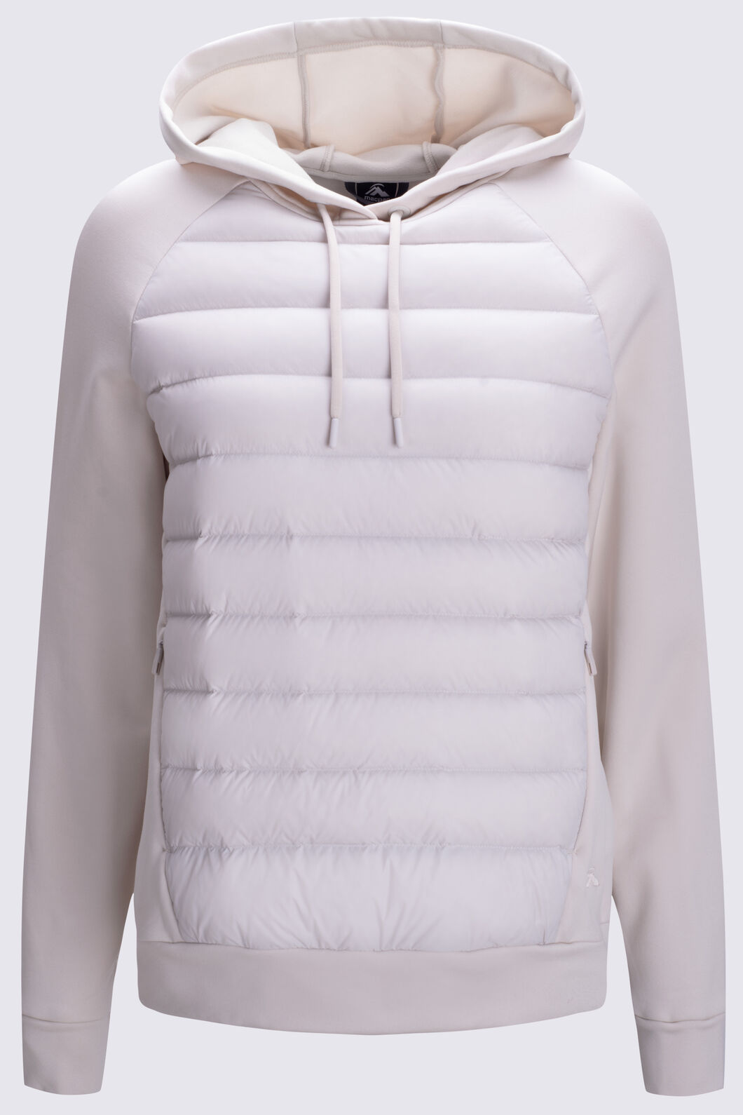 Macpac Women's Down Hybrid Hoodie, Moonbeam, hi-res
