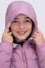 Macpac Kids' Halo Hooded Down Jacket, Lilas, hi-res