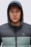 Macpac Men's Halo Hooded Down Jacket ♺, Chinois Green/Forged Iron, hi-res