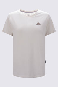 Macpac Women's Te Papakura O Taranaki NP Fairtrade Organic Cotton T-Shirt, Tofu, hi-res