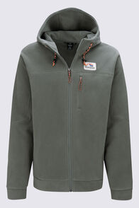 Macpac Men's Heritage Windproof Fleece Jacket, Agave, hi-res