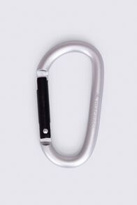 Macpac Carabiner, Silver, hi-res