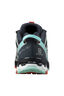 Salomon Women's XA Pro 3D V8 Trail Running Shoes, Ebony/Yucca/Mecca Orange, hi-res