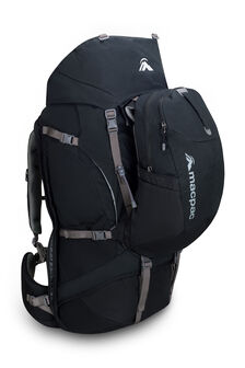 Macpac Genesis AzTec® 85L Travel Backpack, Black