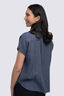 Macpac Women's Ashton Short Sleeve Shirt, Odyssey, hi-res