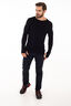 Macpac Men's 220 Merino Long Sleeve Top, Black, hi-res