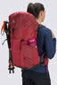 Macpac Harper 50L Women's Hiking Backpack, Garnet, hi-res