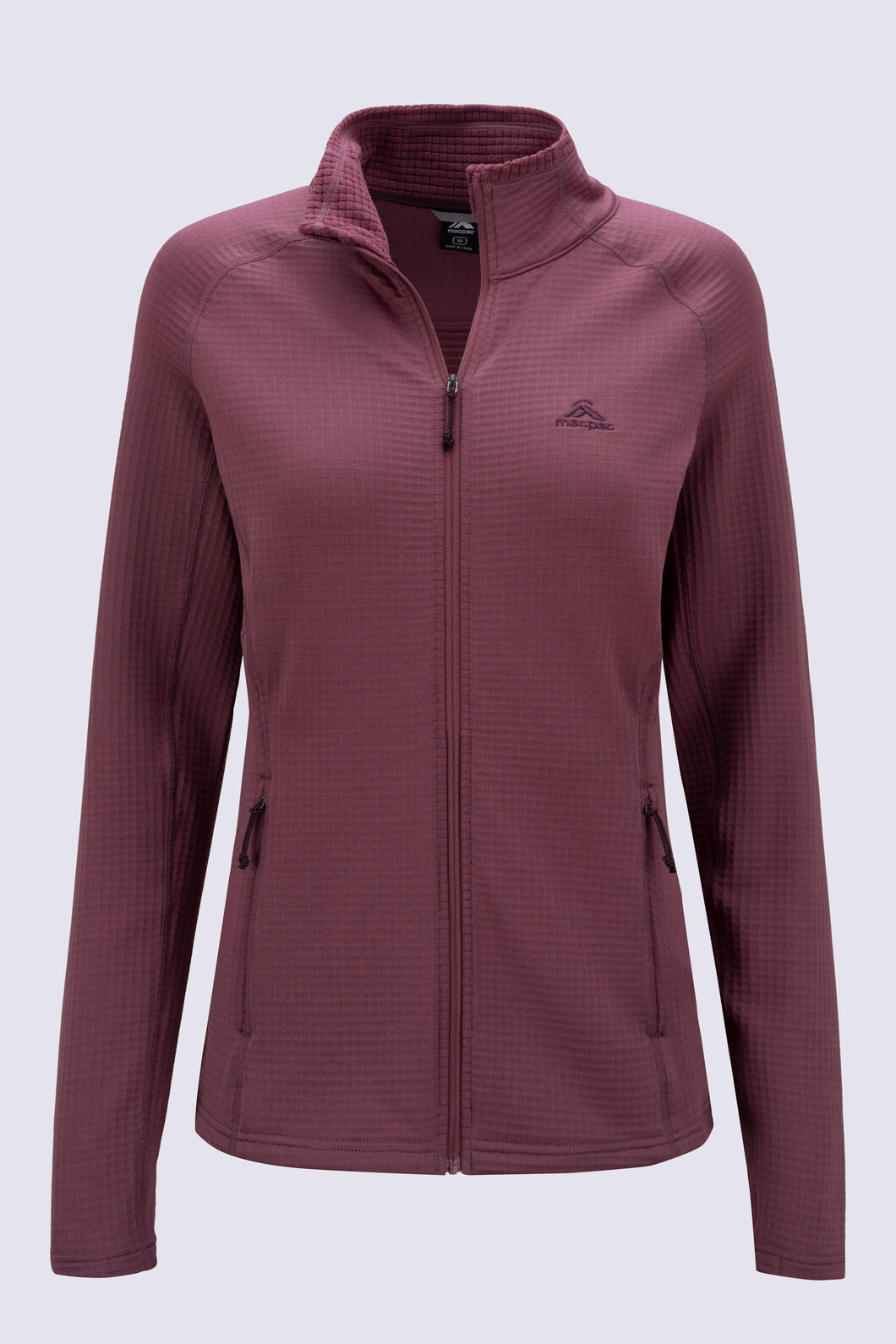 Macpac Women's Ion Fleece Jacket, Crushed Berry, hi-res