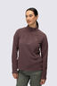 Macpac Women's Tui Fleece Pullover, Huckleberry, hi-res