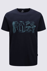 Macpac Men's Gear Fairtrade Organic Cotton T-Shirt, Black, hi-res