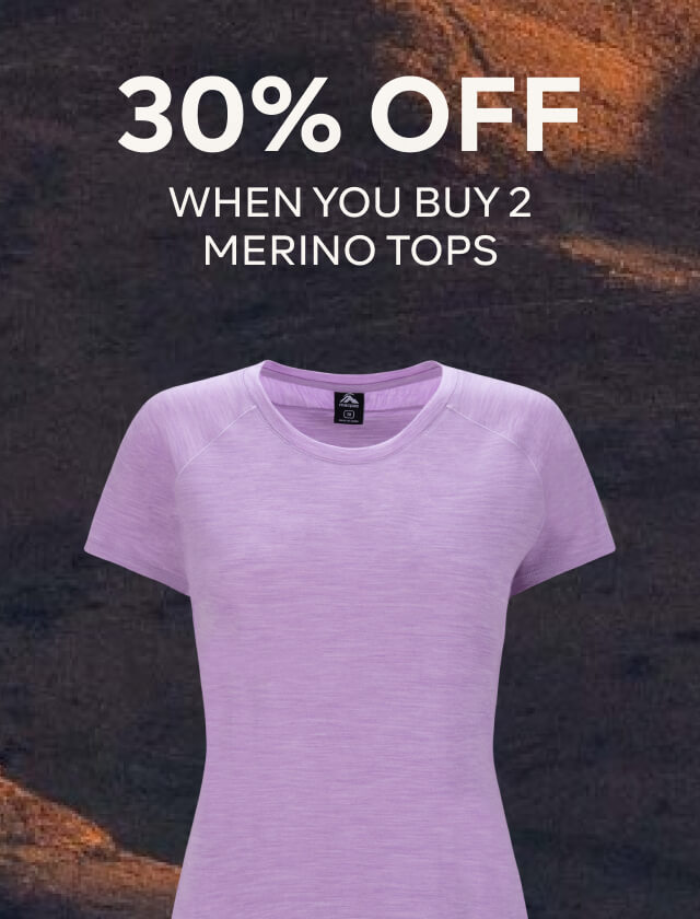 30% OFF WHEN YOU BUY 2 OR MORE MERINO TOPS
