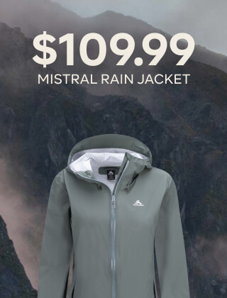 $109.99 MISTRAL RAIN JACKET