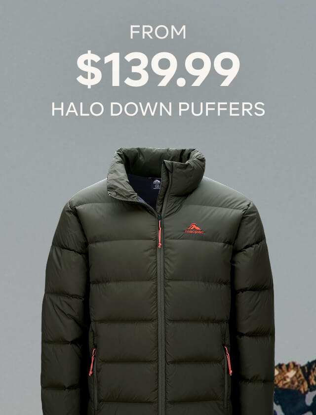 $139.99 HALO DOWN JACKETS