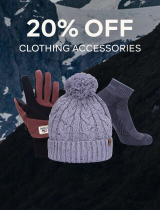 20% OFF CLOTHING ACCESSORIES