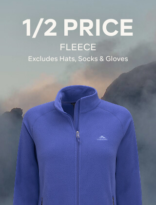 1/2 PRICE FLEECE