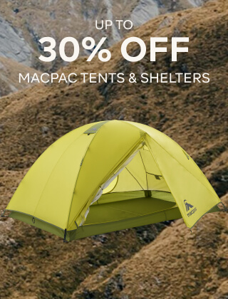 30% OFF MACPAC TENTS & SHELTERS