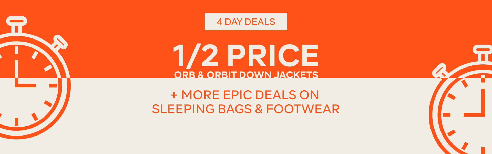 4 DAY DEALS 40% OFF SELECT MERINO MIDLAYERS + MORE EPIC DEALS ON PANTS & PACKS