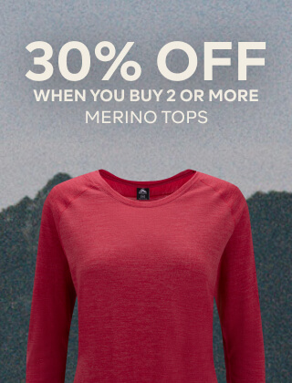 30% OFF WHEN YOU BUY 2 OR MORE MERINO TOPS