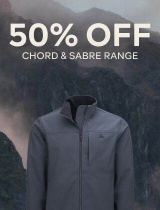 50% OFF CHORD AND SABRE RANGE
