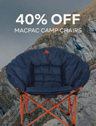 40% OFF MACPAC CAMP CHAIRS