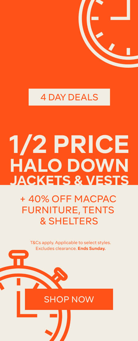 4 DAY DEALS 1/2 PRICE PUFFERS & FLEECE